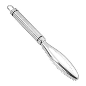 Fish Scaler Brush Fish Scaler Remover Stainless Steel Sawtooth Easily Remove Fish Scales Tool