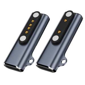 Portable Efficient Type C Magnetic Safe Charging Adapter for Smartwatch Earphone Ensuring Safety Home School Travel Use