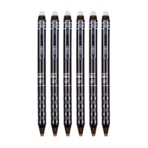 Press Erasable Gel Pens Set Washable Handle Blue Black Ink Writing Neutral Pen for School Office Supplies Stationery