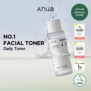 Anua Heartleaf 77% Soothing Toner 40ml Daily Facial Toner with 77% Heartleaf Extract Calm Redness & Irritated Skin Hydrate and Balance Skin pH for Sensitive Oily Skin