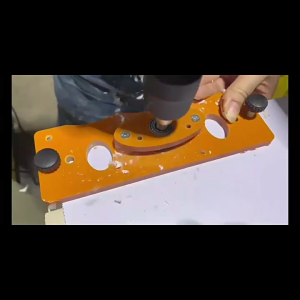 Dụng cụ đục lỗ bản lề phụ trợ Stopper 35mm chế biến gỗ cửa tủ quần áo bản lề định vị cố định cài đặt tạo tác