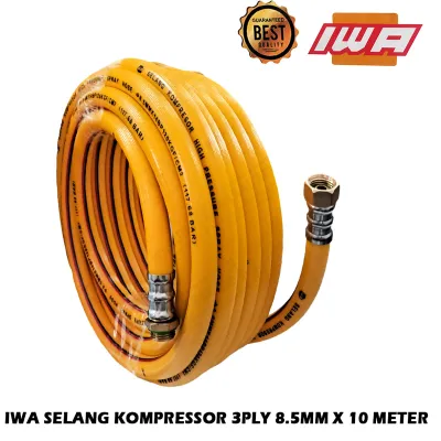 BY IWA Selang Kompresor 10M 120 Bar / Selang Compressor Toyok 10 Meter