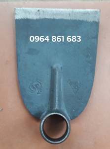 Cuốc đất - xới cỏ - cào cỏ rộng 16cm làm bằng thép nhíp xe xịn sắc bén