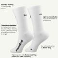 PERSONALBEST PERFORMANCE SOCK ถุงเท้าสำหรับวิ่ง ออกกำลังกาย มีความกระชับเท้า  ไร้รอยต่อ ลดการระคายเคือง ป้องกันการเสียดสี  ระบายอากาศดี. 