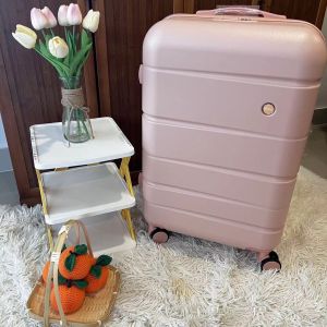 กระเป๋าเดินทาง กระเป๋าเดินทางล้อลาก 20 นิ้ว หมุนได้360องศา กระเป๋าเดินทางขึ้นเครื่องบินได้ ทนทาน