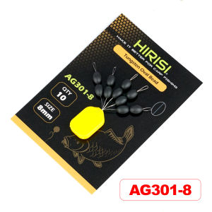 ZEEMIN Hirisi 1set Sinkers Hooklink Weights Size 4mm/6mm/8mm Carp Fishing Tackle AG301 Fishing Accessories