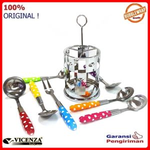 Sendok Lauk Tempat Sendok Stainless Serving Spoon Vicenza v 261