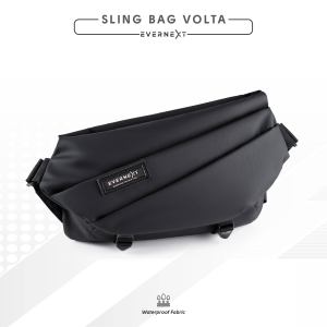 EVERNEXT - TAS SELEMPANG WATERPROOF PRIA SLING BAG VOLTA ANTI AIR MESSENGER BAG MULTIFUNGSI PRIA