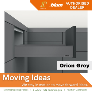 BLUM (LBX S1) LEGRABOX Standard Drawers Side Panel + Runner (Full Set)