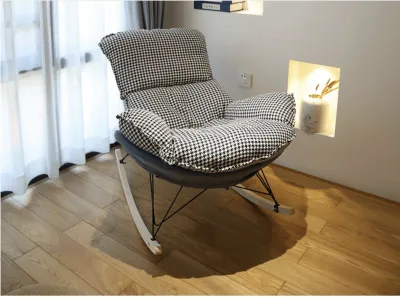 Ghế sofa mini lười LACASA. Thư giãn đọc sách xem TV phòng khách bập bênh ban công nhập khẩu cao cấp. Căn hộ chung cư nhà phố hiện đại