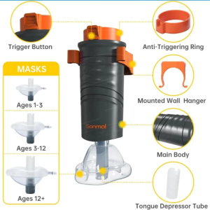 Automatic Choking Rescue Device for Kids Adults Portable Anti Choking Device Home Emergency First Aid Airway Assist Kit