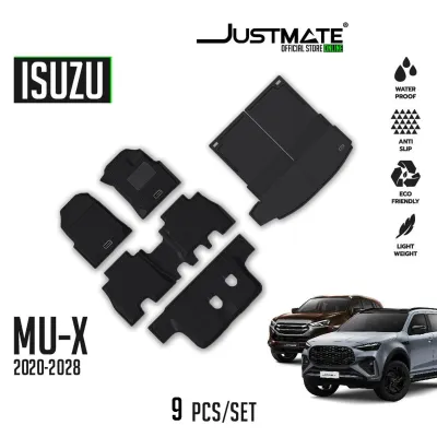 JUSTMATE ISUZU พรมปูพื้นรถยนต์ MU-X 2020 - 2028