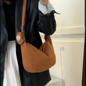 Small Crossbody Phone Bag Trendy Corduroy Shoulder Bags Suitable for Everyday Use