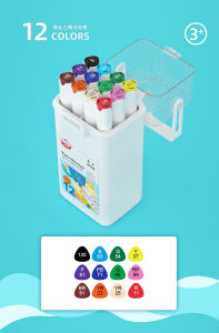 2 headed marker triangle color markers