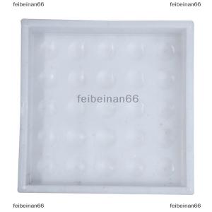 feibeinan66 DIY Paving Brick Mould Shaped Walk Maker Reusable Concrete Path Maker Mold SteppingFor Lawn Patio Yard Garden