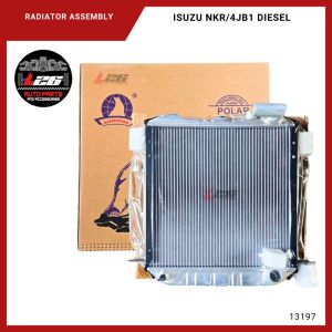 13197 Isuzu NKR/ NHR 4JB1 Diesel 2000-2006 RADIATOR ASSEMBLY M/T 460x468x36mm 2ROWS (Polar)