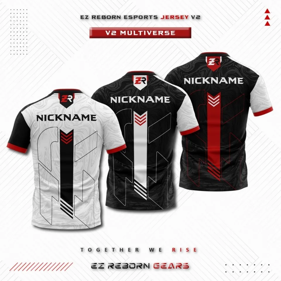 HL0510-Esports Jersey Ph Custom Ml Jersey Codm Game Esport Free