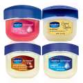 100% Original, Vaseline Lip Therapy 0.25 Oz 4 Pack Bundle. 