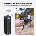 NEEWER PA028E Bluetooth Side Handle, Tay cầm bên hông có kẹp điện thoại & giá đỡ SSD, bộ ổn định video cho điện thoại thông minh iPhone Samsung Android. 