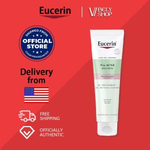 Eucerin ProAcne Solution 3x Gel to Foam Cleanser 150ml / Acne Treatment / Cleansing Foam / Oil Control