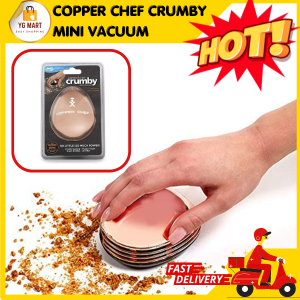 Yam-yam Golden Mart - Copper Chef Crumby Mini Handy Vacuum for Kitchen Car Pillow Desk Sofa and Bed
