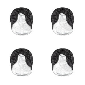4Pcs Wheel Tire Covers Universal Sunscree Wheel Tire Covers Waterproof Camper Motorhome Tire Covers