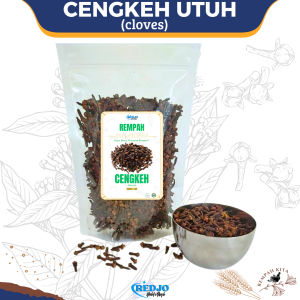 Cengkeh Utuh Cloves Rempah Herbal JSR Bumbu Dapur Murah Kemasan Praktis 100gr Cengkeh Kering