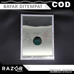 Kaca Cermin Tebal Ukuran 35 x 25 Cm | Kaca Kamar Aesthetic | Cermin Tempel Dinding | Cermin Besar Panjang Murah