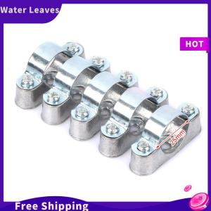 Water Leaves 5pcs ท่อยึดกับสกรูจากผนังหลาห่างจากผนังของการ์ดอานการ์ดคลิปสายท่อ16mm 20mm 25mm 32mm