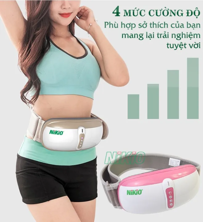 Máy Massage Bụng Giãm Mỡ Nikio NK-169AC / NK-169DC