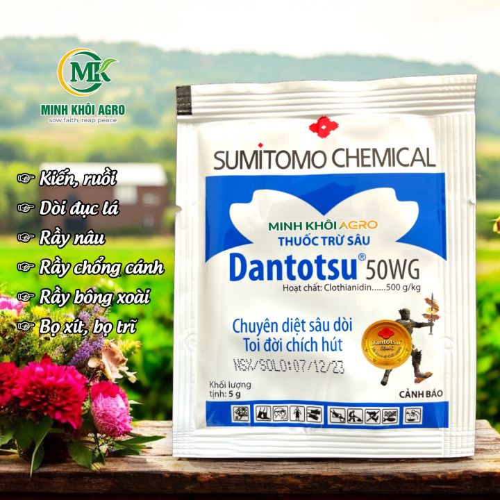 Thuốc trừ sâu - rầy Dantotsu 50WG | Không màu, không mùi, an toàn, bảo ...