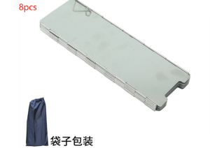 Eadric Ultralight 8 Outdoor Plates Folding Wind Shield for Camping Stoves Kitchen Shipping from the Philippines