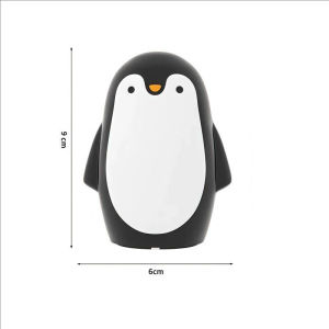 YESPERY Creative Penguin Bottle Opener Automatic Press Type Soda Cap Bottle Opener for Bar Kitchen
