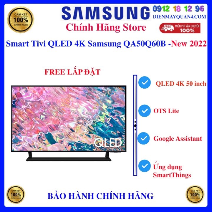 [Samsung 50Q60B] Smart Tivi QLED 4K 50 inch Samsung QA50Q60B -Samsung QA50Q60BA
