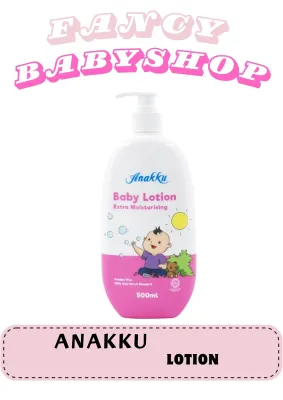 Anakku Extra Mild & Extra Moisturizing Baby Lotion Losyen Bayi (500ml) L500