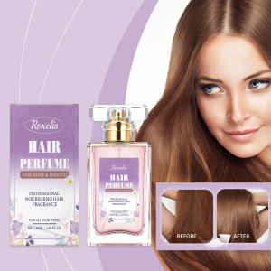 【Ready Stock】Roxelis Chamomile Hair Perfume Spray 50ml – Floral Scented Hair & Body Mist, Smoothing & Nourishing Spray, Lightweight Hydrating Hair Care
