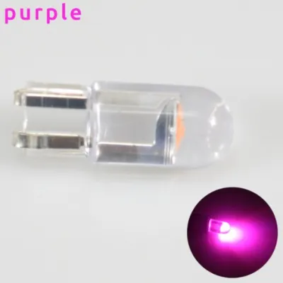 1PCS T10 W5W 168 501 2825 COB LED Car Wedge Parking Light Side Door Bulb Instrument Lamp Auto