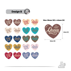 Bed Sheets Using Iron-On Labels (DIY)