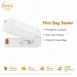 Portable Mini Heat Sealer for Food Preservation - Instant Seal Compact Design Kitchen Essential