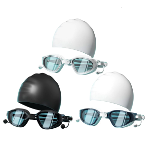 Professional Goggles Anti-Fog Protections Adjustable Swimming Goggles for Men Women Leakproof Silicones Glasses Eyewears