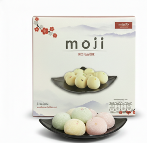 1Box โมจิแม่สวิงไส้รวมรส/1กล่องๆละ 130กรัม (8ลูกคุ้มกว่า !!!)