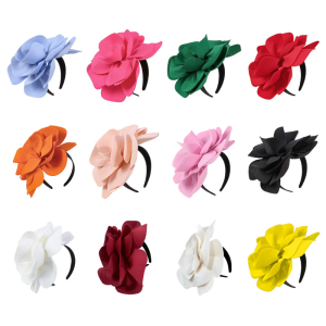 Thân Thiện hoa vải Headbands Phụ Nữ Của tóc hóa trang Phụ Nữ Quá Khổ Hoa Thiết Kế shoot hình Prop Tái Sử Dụng Mũ sắt