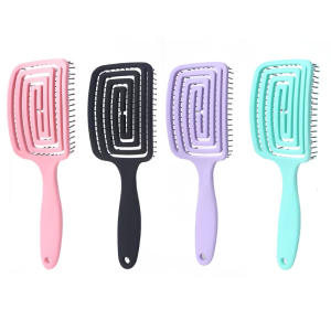 Professional Vented Hair Brush Comb Anti-Static Scalp Massage Wet Dry Hairs Combs Hairdressing Styling Tools for Salon