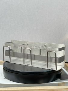 Kệ Đựng Bàn Chải Đánh Răng Kệ Để bàn Chải Đánh Răng Kem Đánh Răng Dán Tường Inox 304 Phay Xước Cao Cấp Nhập Khẩu Đức