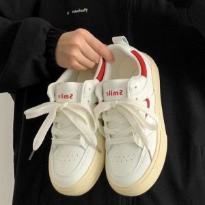 Ielgy Thích hợp thiết kế màu chông chặn Giày nữ 2024 đa năng sinh viên thường ngày