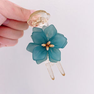Acrylic Kẹp Tóc Hình Bông Hoa Cho Nữ Phong Cách Hàn Quốc Tóc Búi Grab Cô Gái Ngọt Ngào Tóc Búi Tóc Cố Định Kẹp Tóc Răng Cưa Khí Chất Kẹp Tóc Bé Gái Phụ Kiện Tóc