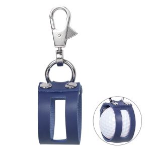 NALANILI Di động Túi đựng bóng golf Da PU Mini Giá đỡ bóng golf Chuyên nghiệp với Hook Túi đeo hông đựng bóng golf dành cho nam và nữ