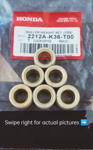 Pulley Ball - Roller weight set (HONDA CLICK 125/150) - R9K01