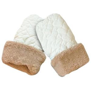 1 cặp ấm cúng trẻ sơ sinh xe đẩy găng giữ tay ấm áp trong mùa đông thoải mái Lót Lông Cừu tay muffs cho hoạt động ngoài trời