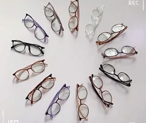 HAWAII 2024 Anti Blue Light Eyewear for Men Women Round TR90 Ultra Light Frame Computer Glasses